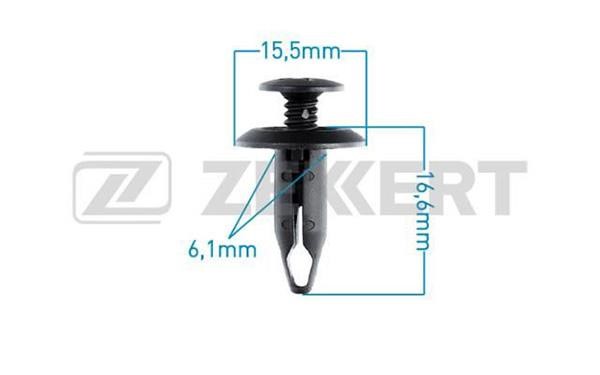 Zekkert BE-2665 Clip, trim/protective strip BE2665: Buy near me in Poland at 2407.PL - Good price!