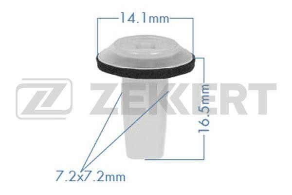 Zekkert BE-3548 Clip, trim/protective strip BE3548: Buy near me at 2407.PL in Poland at an Affordable price!