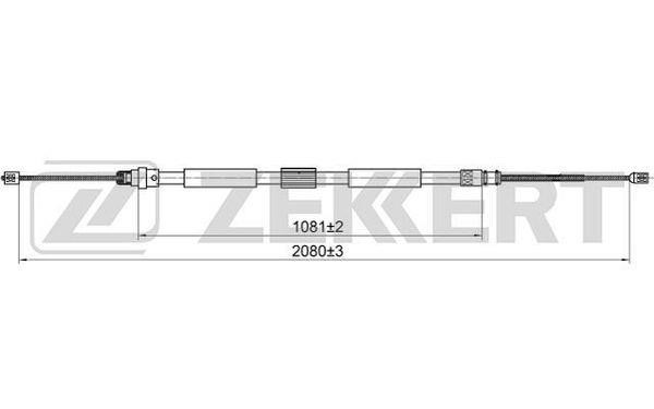 Zekkert BZ-1062 Seilzug, Feststellbremse BZ1062: Kaufen Sie zu einem guten Preis in Polen bei 2407.PL!