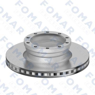 Fomar friction FO 0193 PRO Front brake disc ventilated FO0193PRO: Buy near me in Poland at 2407.PL - Good price!