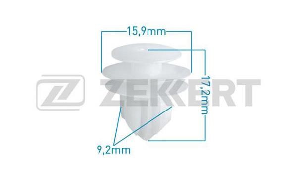 Zekkert BE-3115 Clip, trim/protective strip BE3115: Buy near me in Poland at 2407.PL - Good price!