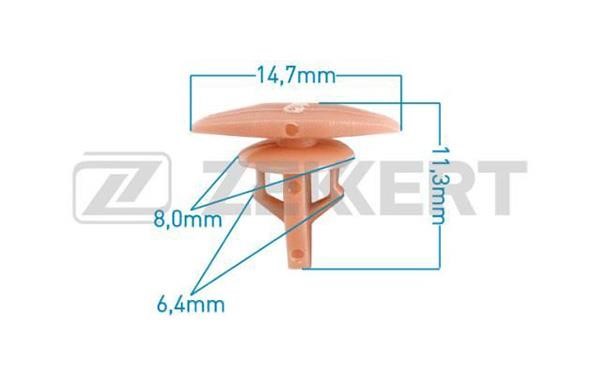 Zekkert BE-3244 Clip, trim/protective strip BE3244: Buy near me at 2407.PL in Poland at an Affordable price!