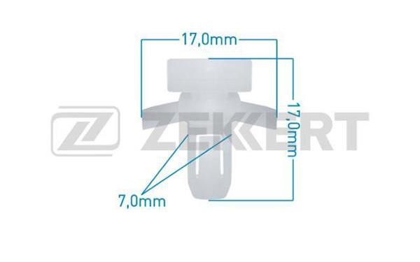 Zekkert BE-2745 Clip, trim/protective strip BE2745: Buy near me at 2407.PL in Poland at an Affordable price!