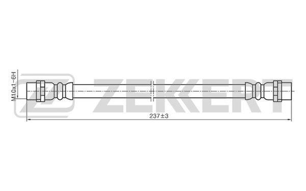 Zekkert BS-9060 Гальмівний шланг BS9060: Приваблива ціна - Купити у Польщі на 2407.PL!