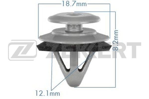 Zekkert BE-1811 Clip, trim/protective strip BE1811: Buy near me at 2407.PL in Poland at an Affordable price!