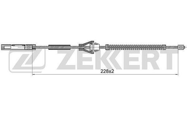 Zekkert BZ-1184 Cięgło, hamulec postojowy BZ1184: Dobra cena w Polsce na 2407.PL - Kup Teraz!