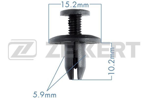 Zekkert BE-2663 Clip, trim/protective strip BE2663: Buy near me in Poland at 2407.PL - Good price!