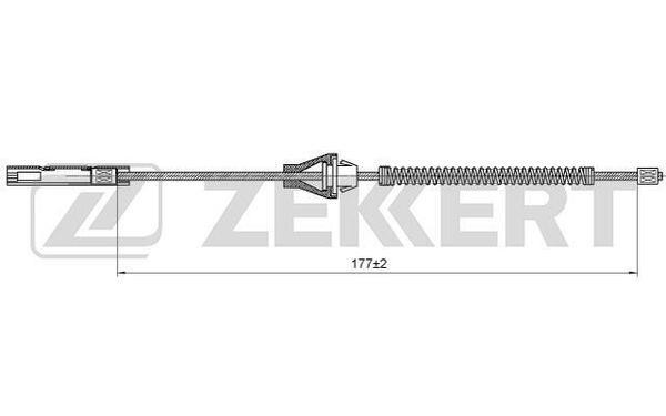 Zekkert BZ-1039 Cable, parking brake BZ1039: Buy near me in Poland at 2407.PL - Good price!