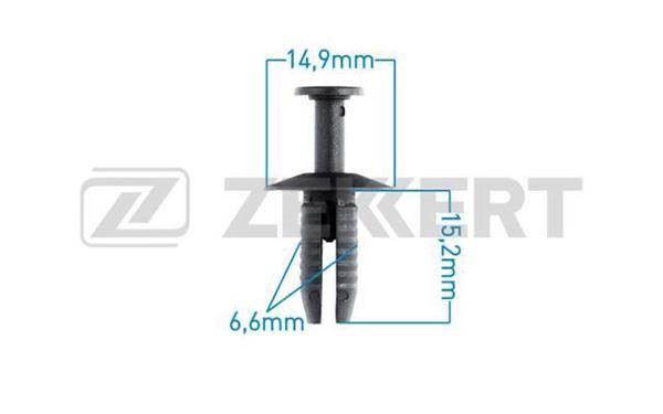 Zekkert BE-2082 Clip, trim/protective strip BE2082: Buy near me in Poland at 2407.PL - Good price!