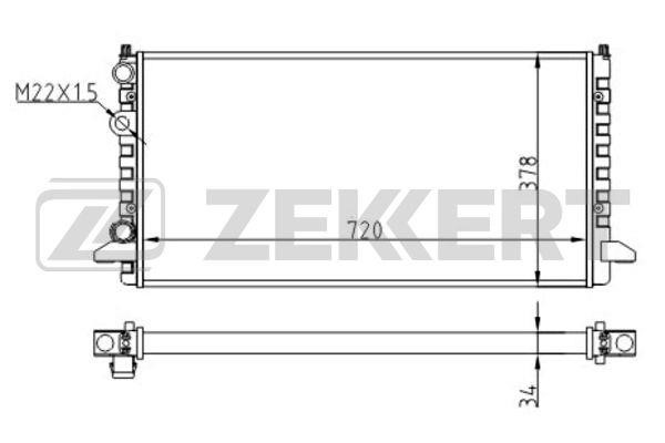 Zekkert MK-1273 Wymiennik ciepla MK1273: Dobra cena w Polsce na 2407.PL - Kup Teraz!