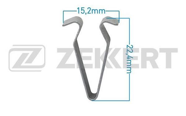 Zekkert BE-2385 Clip, trim/protective strip BE2385: Buy near me in Poland at 2407.PL - Good price!