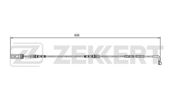 Zekkert BS-8033 Контакт BS8033: Отличная цена - Купить в Польше на 2407.PL!