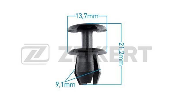 Zekkert BE-2722 Clip, trim/protective strip BE2722: Buy near me at 2407.PL in Poland at an Affordable price!
