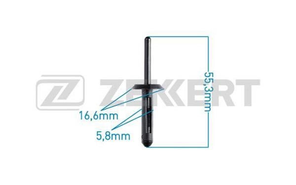 Zekkert BE-1210 Clip, trim/protective strip BE1210: Buy near me in Poland at 2407.PL - Good price!