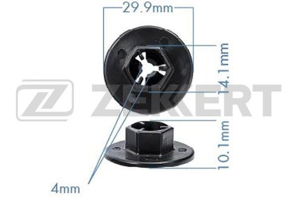 Zekkert BE-1650 Clip, trim/protective strip BE1650: Buy near me in Poland at 2407.PL - Good price!