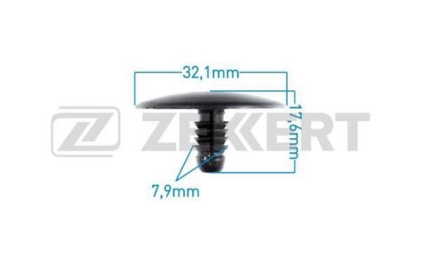 Zekkert BE-2775 Clip, trim/protective strip BE2775: Buy near me in Poland at 2407.PL - Good price!