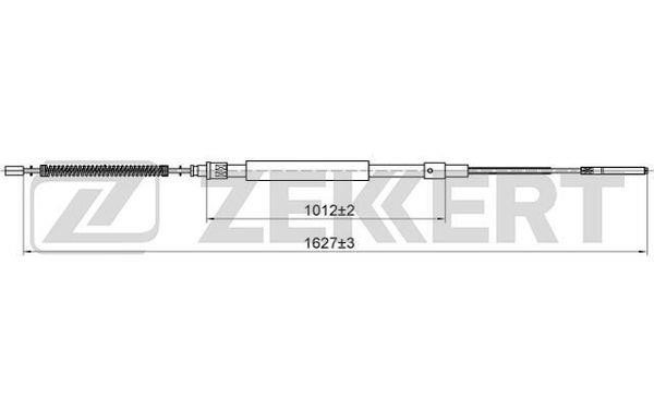 Zekkert BZ-1053 Cable, parking brake BZ1053: Buy near me in Poland at 2407.PL - Good price!