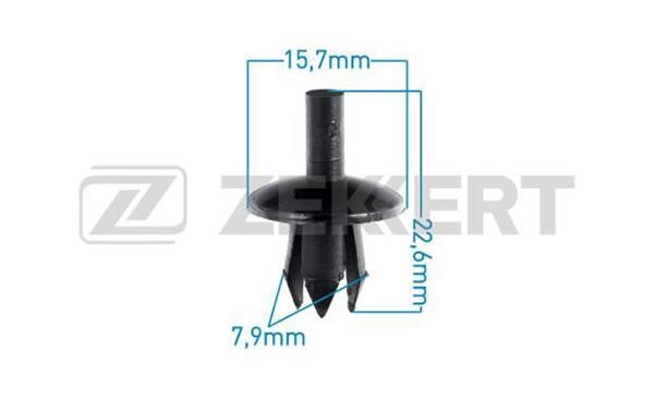 Zekkert BE-2834 Clip, trim/protective strip BE2834: Buy near me in Poland at 2407.PL - Good price!