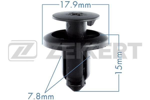 Zekkert BE-1577 Clip, trim/protective strip BE1577: Buy near me in Poland at 2407.PL - Good price!