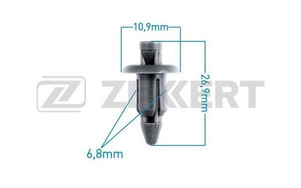 Zekkert BE-1271 Зажим, молдинг / защитная накладка BE1271: Купить в Польше - Отличная цена на 2407.PL!