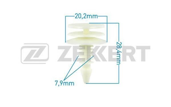 Zekkert BE-2205 Зажим, молдинг / защитная накладка BE2205: Купить в Польше - Отличная цена на 2407.PL!