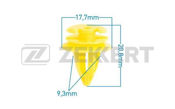 Zekkert BE-1175 Clip, trim/protective strip BE1175: Buy near me in Poland at 2407.PL - Good price!