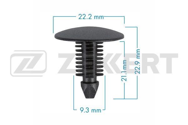 Zekkert BE-1213 Clip, trim/protective strip BE1213: Buy near me in Poland at 2407.PL - Good price!