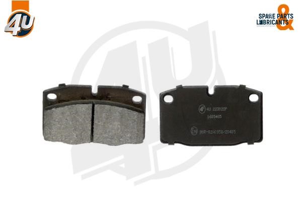 4U 22302OP Brake Pad Set, disc brake 22302OP: Buy near me in Poland at 2407.PL - Good price!
