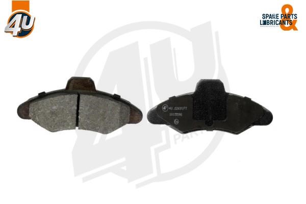 4U 22691FR Brake Pad Set, disc brake 22691FR: Buy near me in Poland at 2407.PL - Good price!