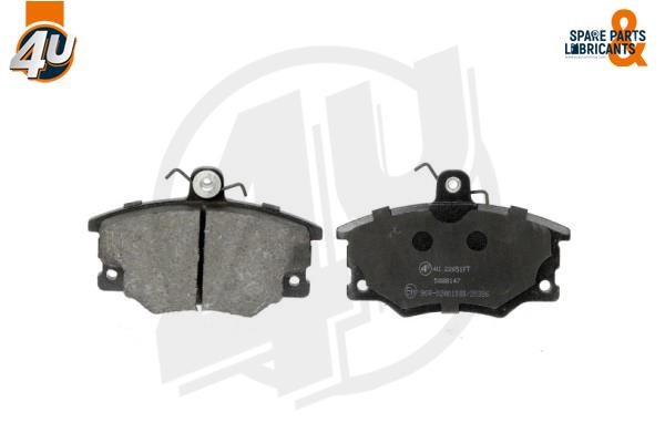 4U 22651FT Brake Pad Set, disc brake 22651FT: Buy near me at 2407.PL in Poland at an Affordable price!