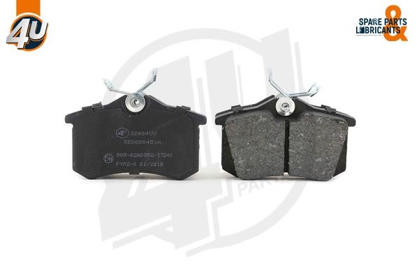 4U 22484VV Brake Pad Set, disc brake 22484VV: Buy near me in Poland at 2407.PL - Good price!