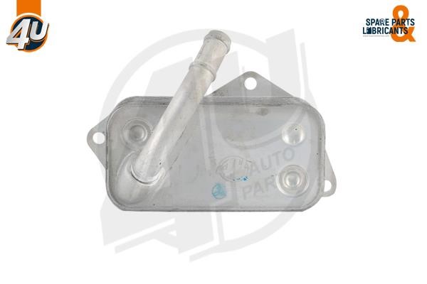 4U 14353BW Oil Cooler, engine oil 14353BW: Buy near me in Poland at 2407.PL - Good price!