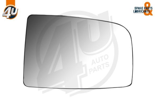 4U 41506MR Mirror Glass, outside mirror 41506MR: Buy near me in Poland at 2407.PL - Good price!
