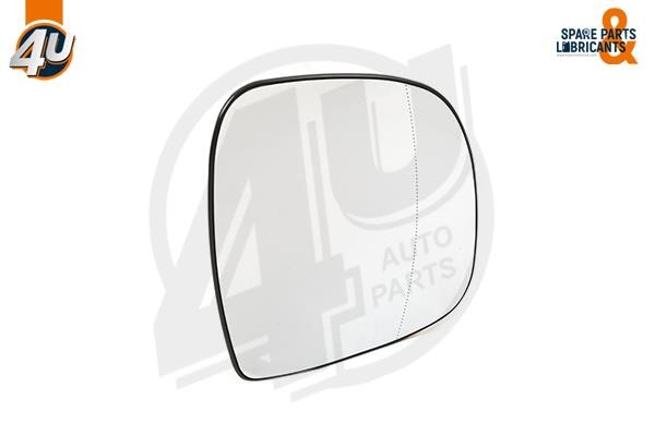 4U 41498MR Mirror Glass, outside mirror 41498MR: Buy near me in Poland at 2407.PL - Good price!