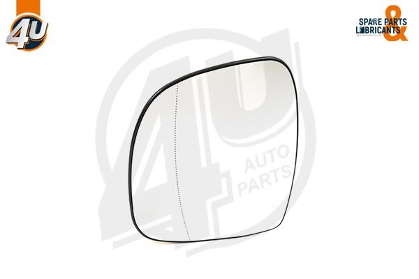 4U 41499MR Mirror Glass, outside mirror 41499MR: Buy near me in Poland at 2407.PL - Good price!