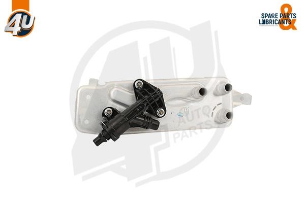 4U 14347BW Oil Cooler, automatic transmission 14347BW: Buy near me in Poland at 2407.PL - Good price!