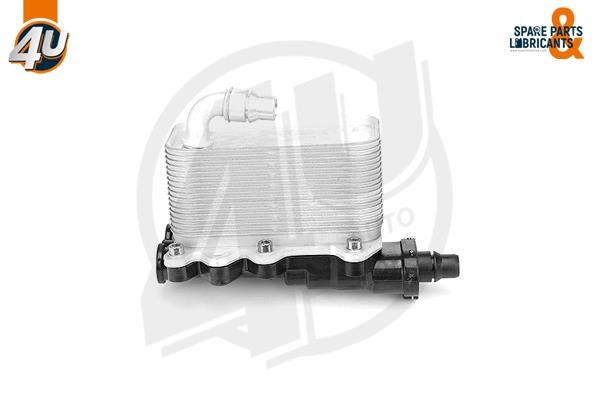 4U 14358BW Oil Cooler, engine oil 14358BW: Buy near me in Poland at 2407.PL - Good price!