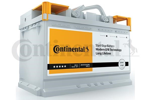 Continental Батарея акумуляторна – ціна 562 PLN