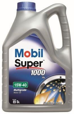 Mobil 150867 Engine oil Mobil Super 1000 X1 15W-40, 5L 150867: Buy near me in Poland at 2407.PL - Good price!