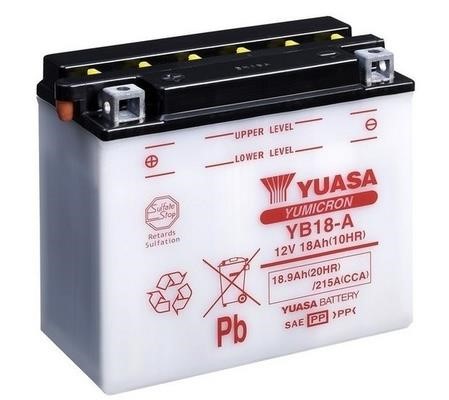 Yuasa YB18A Аккумулятор YB18A: Отличная цена - Купить в Польше на 2407.PL!