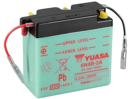 Yuasa 6N4B2A Battery Yuasa 6V 4AH 35A(EN) L+ 6N4B2A: Buy near me in Poland at 2407.PL - Good price!