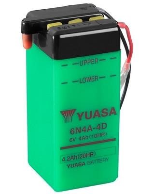 Yuasa 6N4A4D Rechargeable battery 6N4A4D: Buy near me at 2407.PL in Poland at an Affordable price!