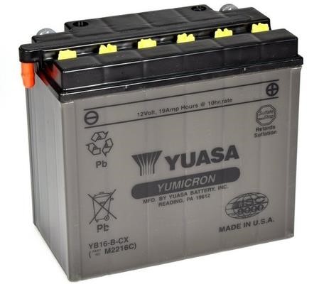 Yuasa YB16BCX Rechargeable battery YB16BCX: Buy near me in Poland at 2407.PL - Good price!