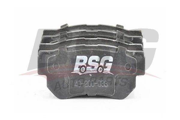 BSG 40-200-038 Rear disc brake pads, set 40200038: Buy near me in Poland at 2407.PL - Good price!