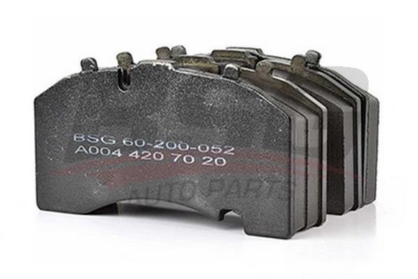 BSG 60-200-052 Front disc brake pads, set 60200052: Buy near me at 2407.PL in Poland at an Affordable price!