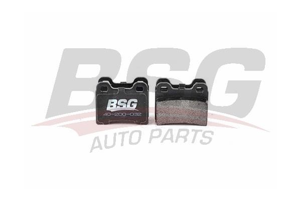 BSG 40-200-032 Rear disc brake pads, set 40200032: Buy near me in Poland at 2407.PL - Good price!