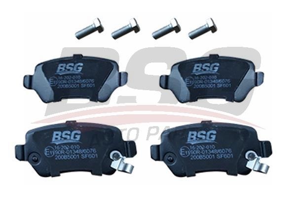 BSG 16-202-010 Brake Pad Set, disc brake 16202010: Buy near me in Poland at 2407.PL - Good price!