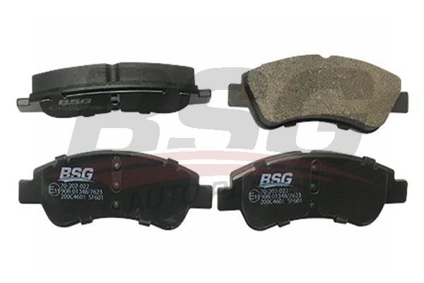 BSG 70-202-022 Brake Pad Set, disc brake 70202022: Buy near me at 2407.PL in Poland at an Affordable price!