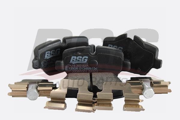 BSG 15-202-027 Brake Pad Set, disc brake 15202027: Buy near me in Poland at 2407.PL - Good price!