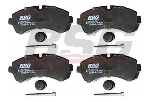 BSG 60-202-005 Brake Pad Set, disc brake 60202005: Buy near me in Poland at 2407.PL - Good price!